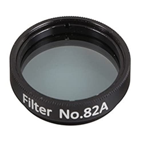 Ocular de telescopio astronómico de 1.25" con filtro de color No 82 para astrofotografía
