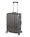 Produktbild Travelhouse London Koffer Grau M-65cm · Alu-Rahmen · Polykarbonat Hartschale · Trolley Reisekoffer Reisegepäck · 2X TSA Zahlenschloss · 4X Doppelräder · 360° Rollen · Vol. 67L