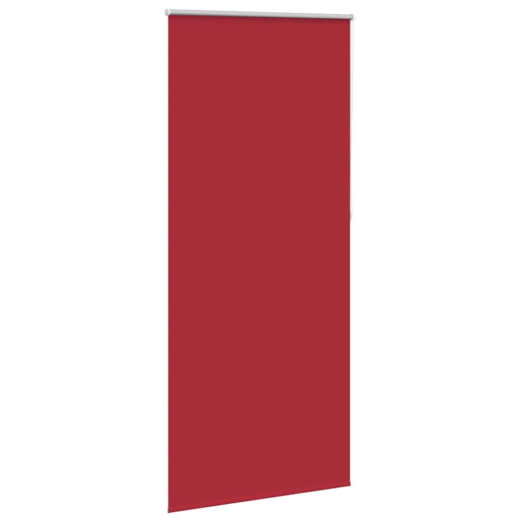 Tenda a Rullo Oscurante Termica Rosso 120x230 cm per Finestra | Tenda termica per camera da letto e ufficio con retro riflettente argento per isolamento termico e controllo luce.