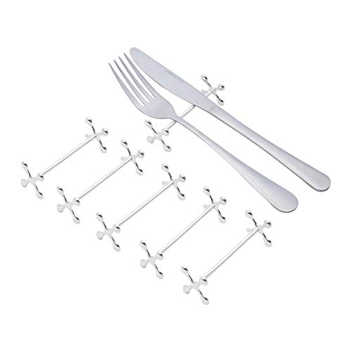 CONJUNTO 6 DESCANSOS ZAMAC PARA TALHERES