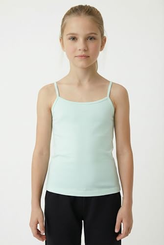 Image of Kurve Girl's Sleeveless Tank Top - Stretch Undershirts Cami Camisole, UV Protective Fabric, Rated UPF 50+ (Made in USA)