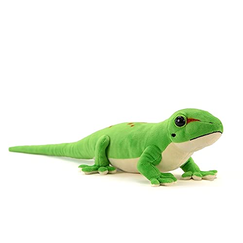 Tiny Heart Simulation Falklands Day Travelling Gecko Plush Toys, 21.65Inch Super Soft And Cute Gecko Plush Stuffed Animal Figures Realistic Dolls Home Decor Children Gifts #TOP15
