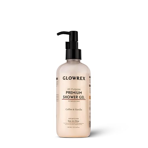 Image of All-Purpose Premium Shower Gel | 2% Salicylic Acid | 4-Hour Sweat & Bacteria Reduction | Long-Lasting Perfume Scent | Quick Acne Relief, Exfoliates & De-Tans with Coffee & Vanilla