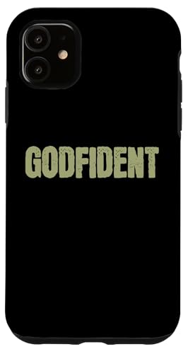 Godfident �N���X�`���� �M�� �_�ւ̐M�� �@������ �X�}�z�P�[�X iPhone 11 �p