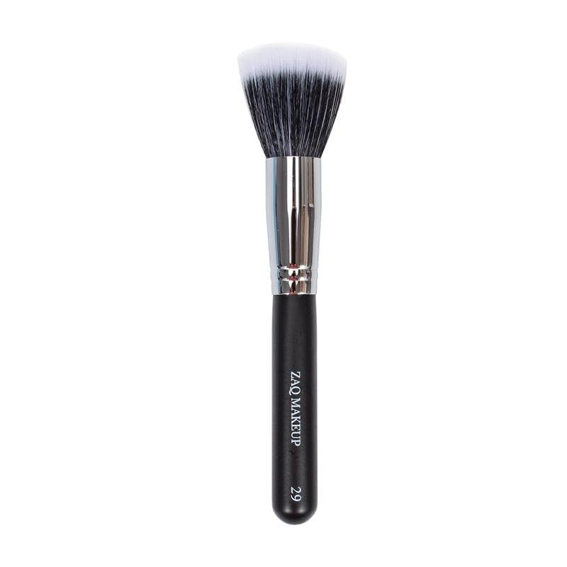 ZAQ Premium Duo Fiber Stippling Brush for Foundation
