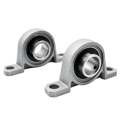 Rodamientos miniatura KP004 con soporte autoalineable que reduce fricción en ejes de 20mm