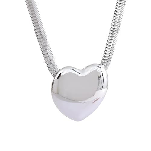 Tour de cou simple et romantique en cœur pour illuminer vos tenues