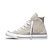 Converse Unisex Chuck Taylor All Star Embroidered Stars HI, Papyrus/Egret/Black, 8.5