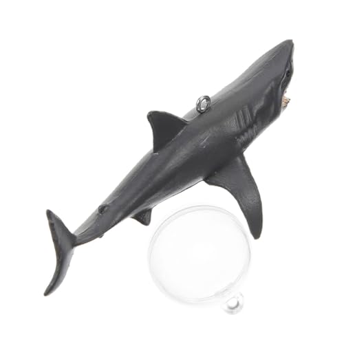 LIOOBO 1 セット 水槽の装飾 お風呂のおもちゃ収納 海洋動物 フローティング カニのおもちゃ ボート インフレータブル用エアポンプ 鮫 空気 海の動物のステッカー 魚 水族館 塩ビ