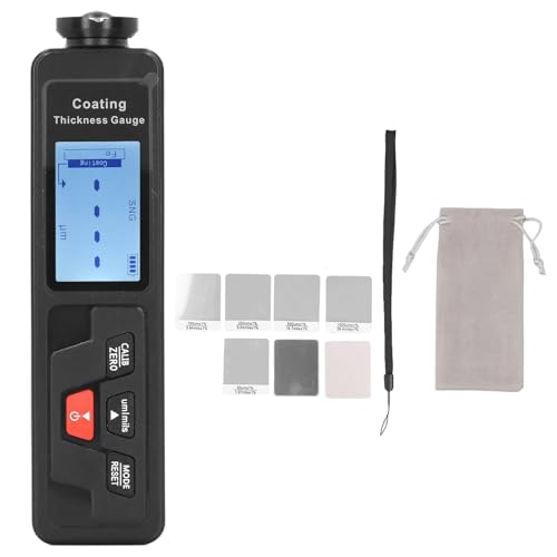 Medidor portátil de espesor de pintura con calibración personalizable miniatura 5