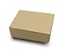 TheDisplayGuys - 25-Pack #11 Cotton Filled Cardboard Paper Jewelry Boxes Gift Case - Kraft Brown (2.1