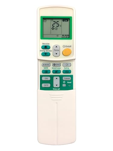 Image of Upix AC Remote No. 59 (No Backlight), Compatible /Replacement for Daikin AC Remote Control (Exactly Same Remote Will Only Work)