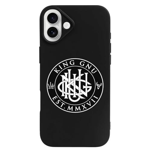 iPhone 16 Plus �P�[�X �J�o�[ TPU King Gnu �ƌ݊����̂��� �A�C�t�H�� 16 16pro 16promax 16E 16Plus �X�}�z�P�[�X �ی�P�[�X �ϏՌ� �����h�~