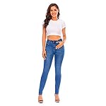 Women’s High Waist Elastic Skinny Jeans www.denim.fit