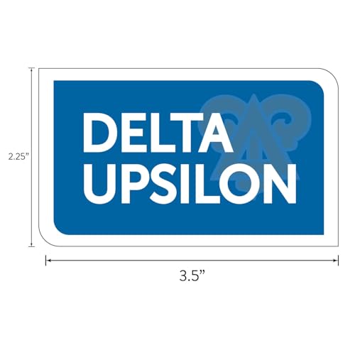 Stickers Delta Upsilon amovibles : décorez vos objets sans traces - 3