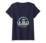 Photo Gallery donna la jolla california - retro la jolla california vintage surf maglietta con collo a v Photo Gallery donna la jolla california - retro la jolla california vintage surf maglietta con collo a v