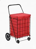 Construit en toile très résistante. Convient pour les grands chariots de courses et de grande taille. Lavable en machine, séchage à l'air libre.