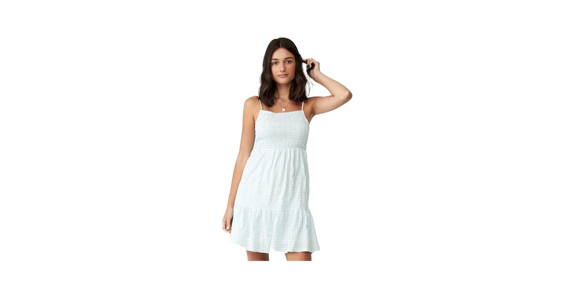 Cotton Relaxed Mini T-Shirt Dress ミニ Tシャツ ワンピース COTTON MINI T-SHIRT DRESS - WHITE | COS
