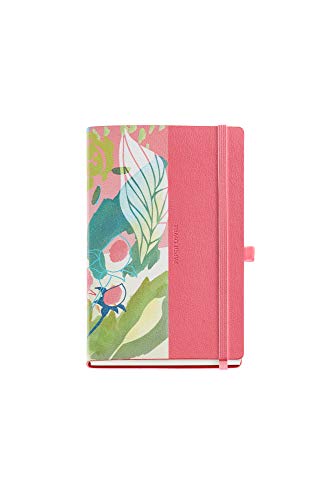 Miquelrius 167x112 mm Plain Lined Plain Lined Hardshell Notebook, Floral, Liso - Image 2