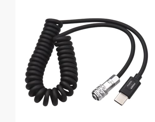 Bmpcc to Type c Coiled Cable