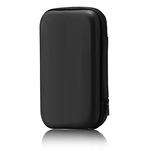 Hard Drive Carrying Case Storage Organizer Bag 2.5’’ Eva Carry Pouch Compatible With Western Digital Wd Elements Seagate, My Passport,Toshiba Canvio Portable Hard Drives (Black-B) #TOP22