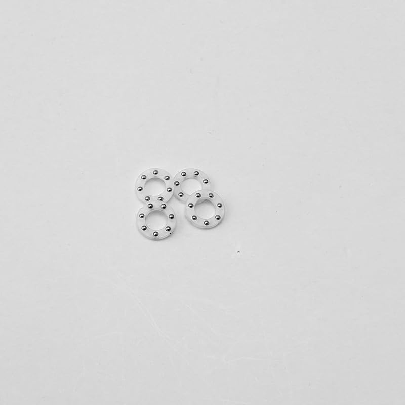 Echeson 8 Pieces Thrust Ball Bearings Fit for Pocket Knives DIY Making(Small)