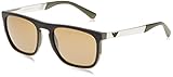 Emporio Armani EA4114 56747I Matte Olive EA4114 Square Sunglasses Lens Category, 55mm