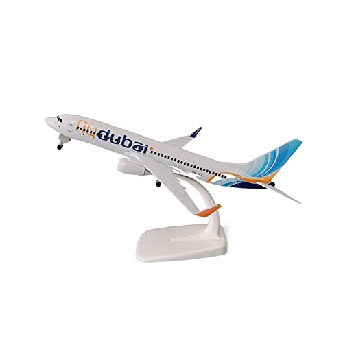 Boeing 737-800 avión fundido a presión de 20cm, kit metal de aviación Air Fly con soporte