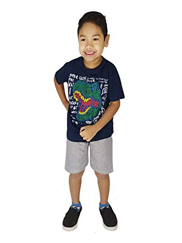 KIT com 5 Conjuntos Para menino de 1 a 14 anos Tamanho:6