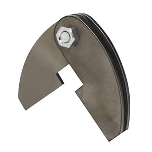 eletech Scharnier für Grill Deckel schwerlast Räuchertonne Grilltonne Holzkohlegrill Deckelscharnier Grill Scharnier Kugelgrill Räuchergrill Smoker Scharnier für Kugelgrill Deckel 2Stück