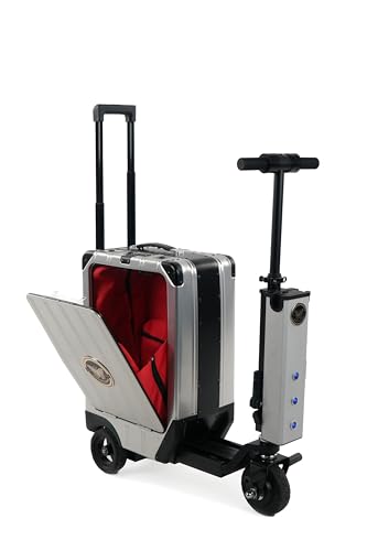 Maleta Scooter, Plata brillante, medium