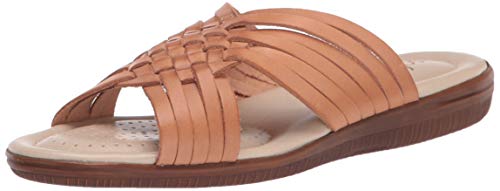 softspots Women's Aqua Sandal, Natural, 8.5