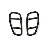 Fácil de instalar Abdominales Coche Delantero Fender Lámpara de luz Lámpara de decoración Cubierta de decoración Pegatinas Accesorios Ajustos for J-EEP Renegade 2016-2019 Coche Styling Kit de Cromo de Coche