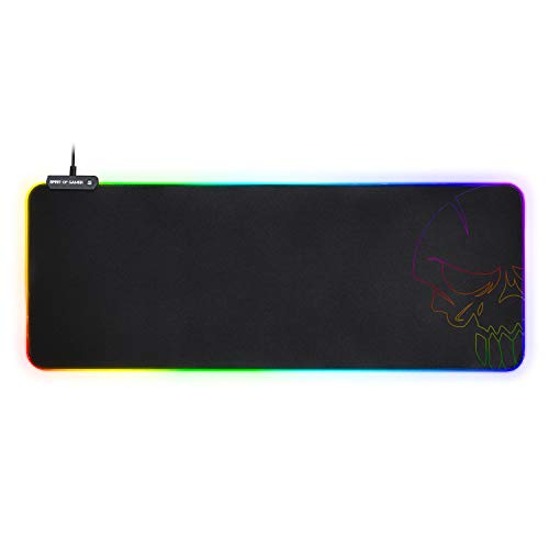 Tapis de souris RGB XXL Spirit Of Gamer 85.7x33cm rétroéclairé pour PC et consoles