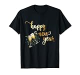 Happy New Year T-Shirt 2018 Best Wishes Fresh Start Tee