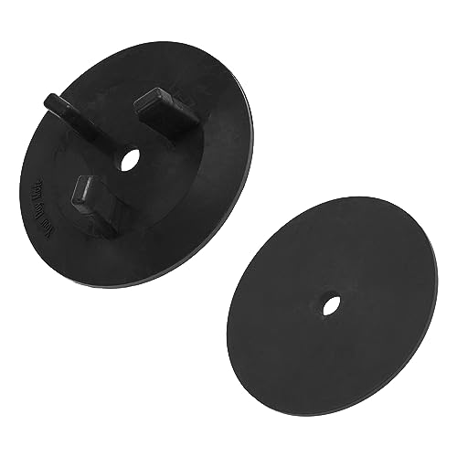 Spülbecken Siebkörbchen, 1 Set, Ø 80 mm, kompatibel mit IKEA Siphon ATLANT und DOMSJÖ, Siebkorb mit verbesserter Gummidichtung, passend für Atlant Spültisch und Domsjö Spüle, Stöpselsieb Ersatz Teil