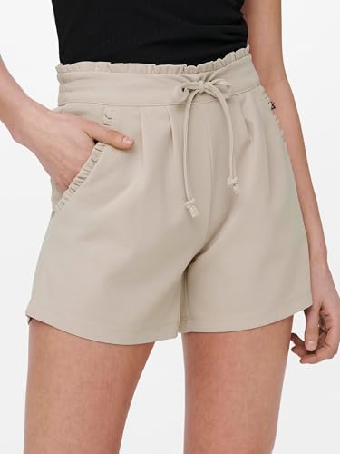Jdy Jdynew Catia Shorts Jrs Noos, Pantaloncini Donna, Grigio (Chateau Gray), Xs - 7
