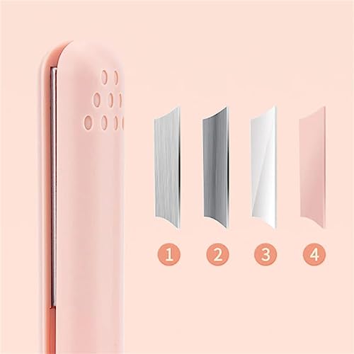 Mini plancha y rizador de cabello 2 en 1 portátil USB miniatura 5