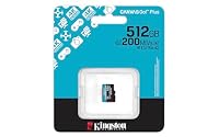 Kingston Canvas Go Plus microSDXC Speicherkarte Gen4 200MB/s A2 U3 V30 512GB Einzelpaket ohne ADP-SDCG4/512GBSP – Ansicht 3