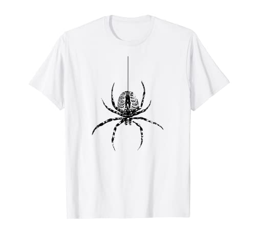 Spinne zum Aufhängen von gruseligem Halloween T-Shirt