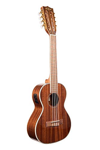 Kala KA 8 EQ Ply 8 String pour ukulélé ténor en acajou avec sac - Les Beatles, Paul McCartney, John Lennon, RIngo Starr, George Harrison Kala KA 8 EQ Ply 8 String pour ukulélé ténor en acajou avec sac – Image 5