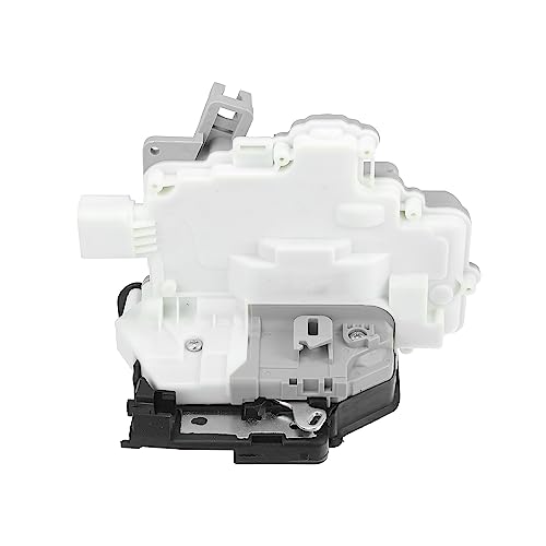 Image of ACROPIX Rear Left Door Lock Latch Actuator Replacement Fit for VW Passat 2005-2010 3C4839015A - Pack of 1 Black White Gray