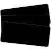 Qisan Large Gaming Mouse Pad with Nonslip Base-31.5x11.8x0.15 Inch|Extended XXL Size, Heavy|Thick, Comfy, Foldable Mat for Desktop, Laptop, Keyboard, Consoles & More Black 3pcs