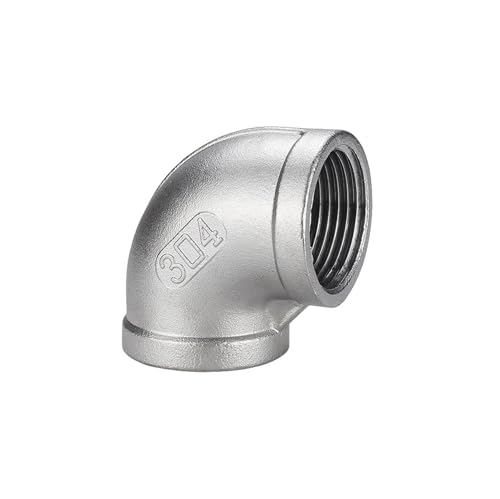 Codo NPT de acero inoxidable 304 de 90 grados con rosca interior G1/4 2