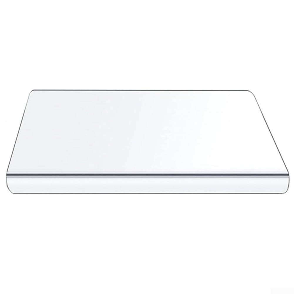 Tabla de cortar acrílica, tabla de cortar transparente con borde antideslizante para cocina, carne, frutas, verduras (45 x 35 cm), 744C0W6B3DK21477L7676CI
