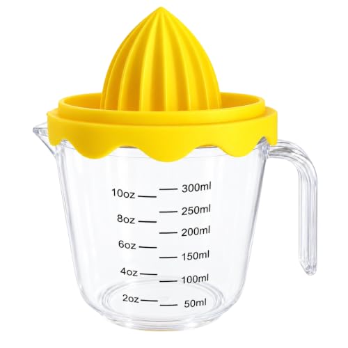 Manual Citrus Juicer with 10oz Measuring Cup