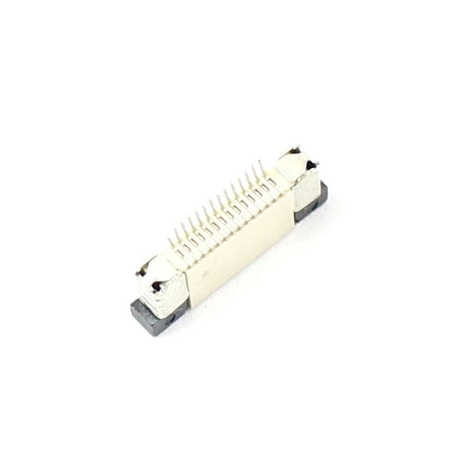 Generic 10 Pcs FPC FFC 0.5mm Pitch 14 Pin Drawer Type Ribbon Flat Connector Top Contact