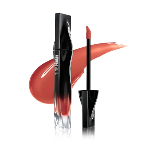 TIMEPHORIA Stellar Dust Lip Stain 20 Lunox, Transfer-Proof & Smudge-Proof Lip Gloss, Warm Brownish Pink Tinted Glossy Finish, High-Pigment Vibrant Color, Hydrating Lightweight Long-Lasting Lip Makeup