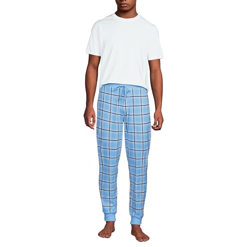Lands' End Men's Knit Jersey Pajama Sleep Set
