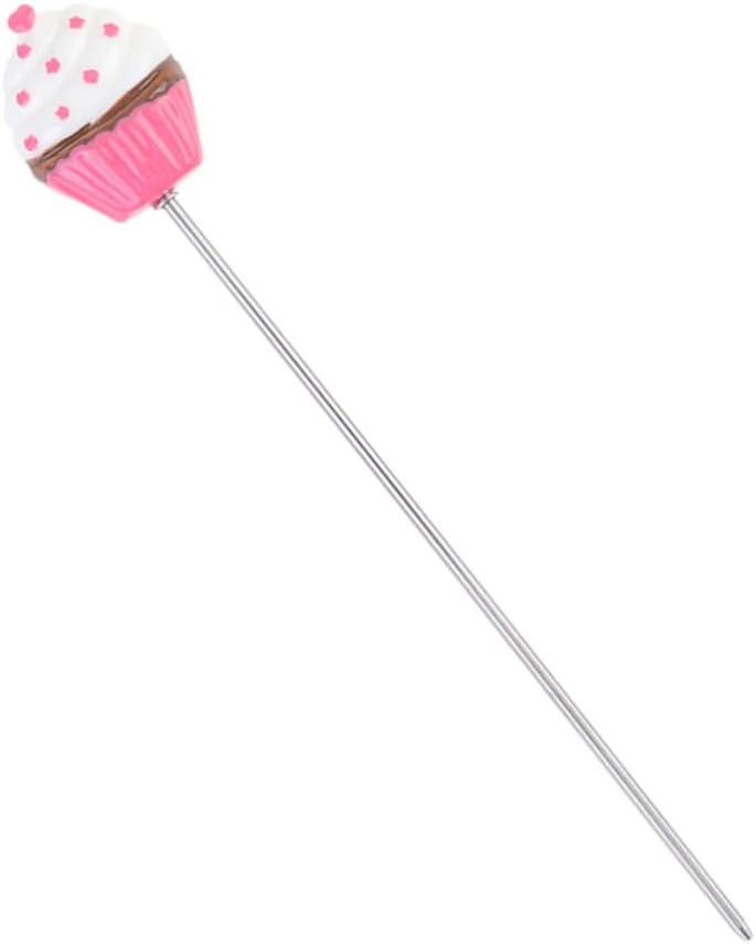 Stainless Steel Probe Set 4pcs Baking Tool for Cake Muffin and Biscuit Testing Heart Shape Cooking Probe for Home Baking